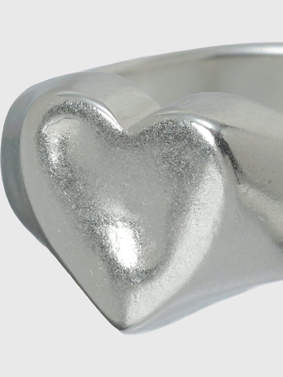 【TEN.】ハートシグネットリング SV   5号