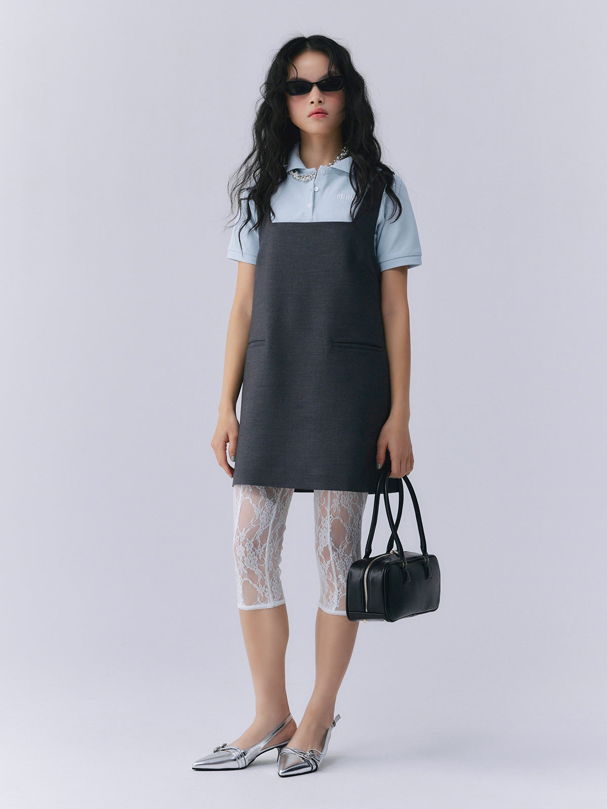 ロゴカットポロトップス