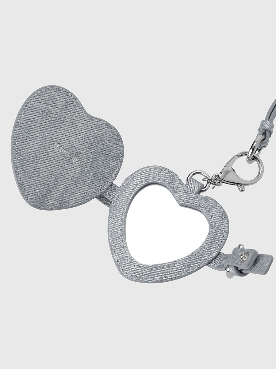 STAND OIL】BELTED MIRROR KEYRING