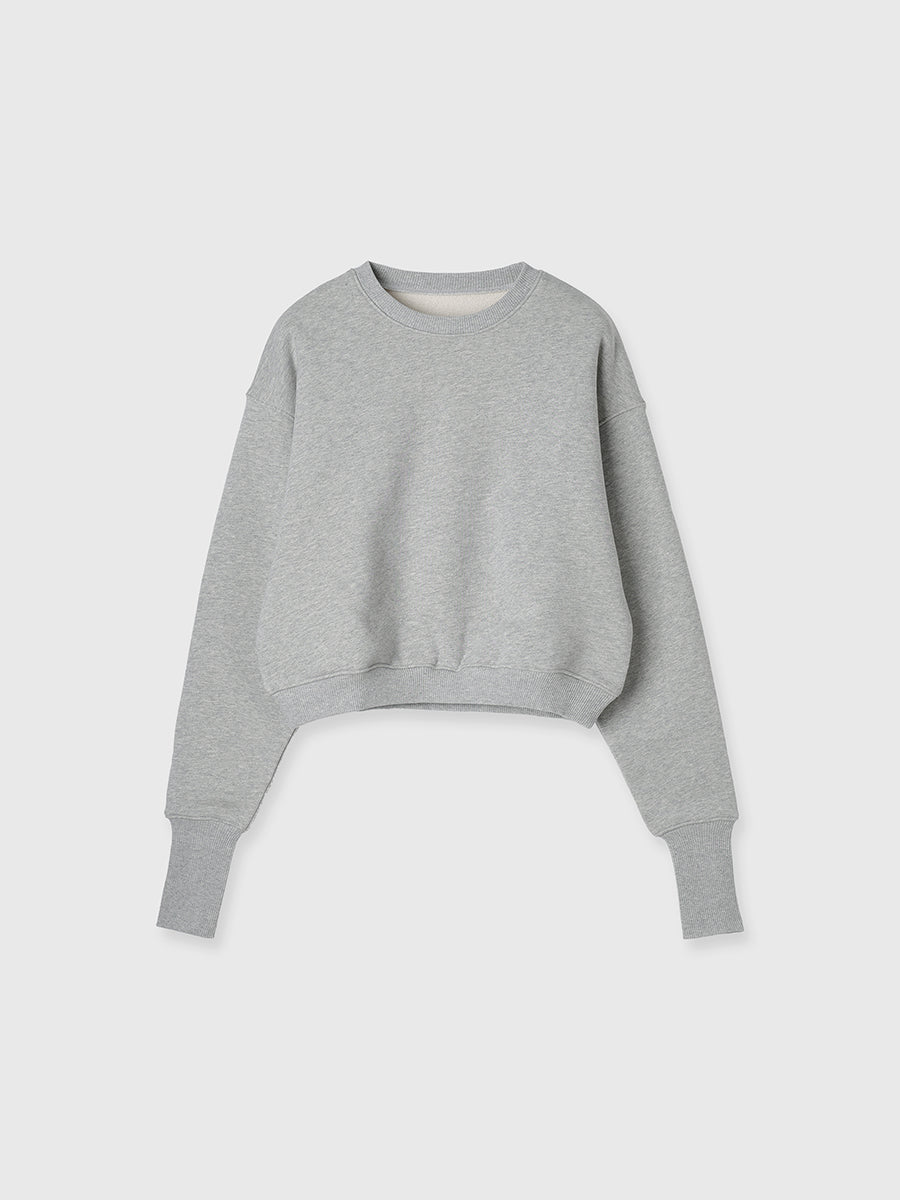 バックロゴ刺繍プルオーバー