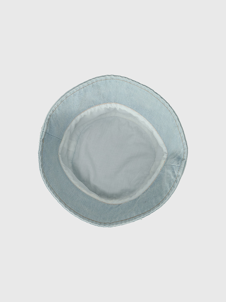 drop patternデニムバケットハット