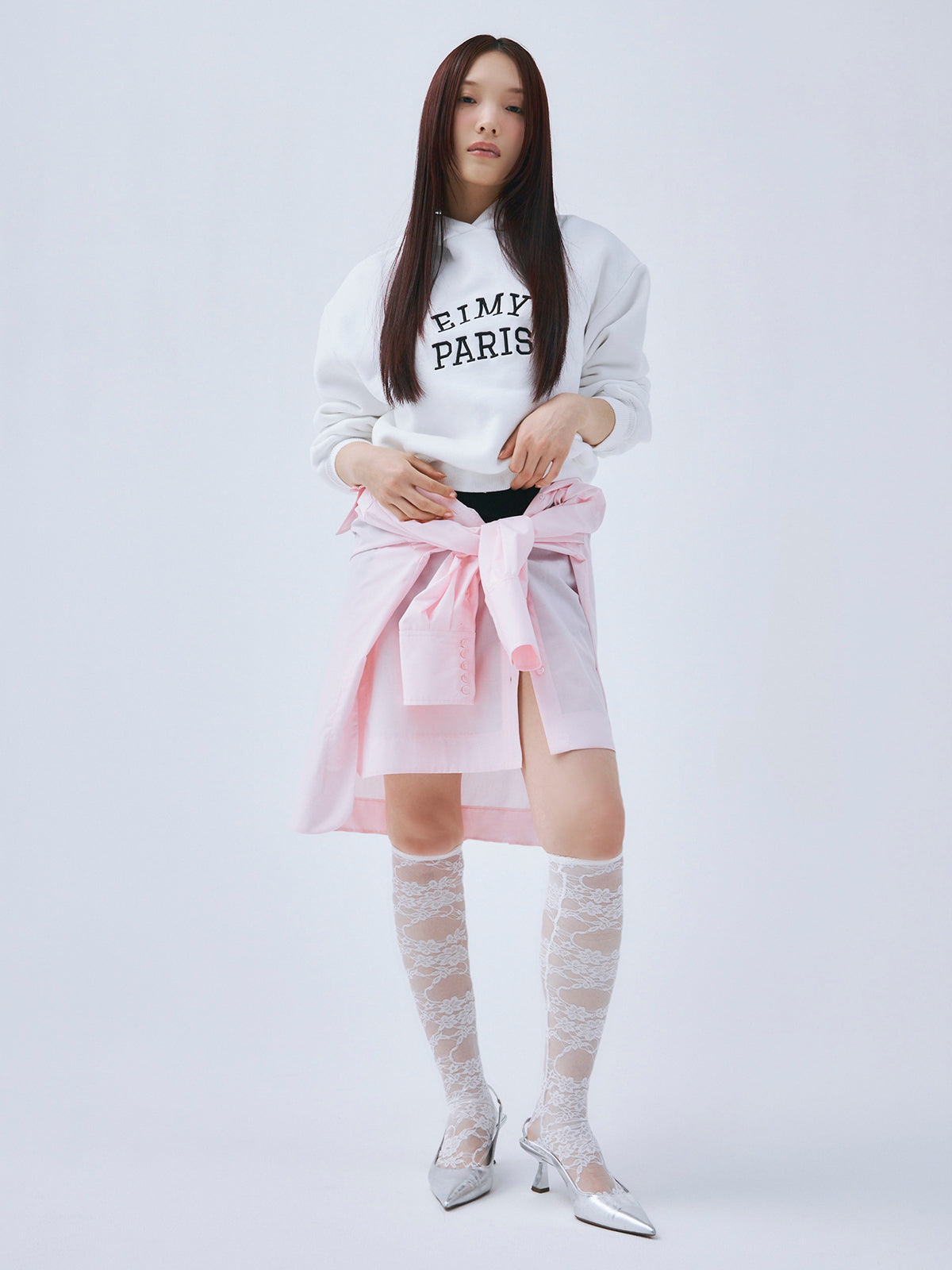 EIMY PARISロゴフーディー