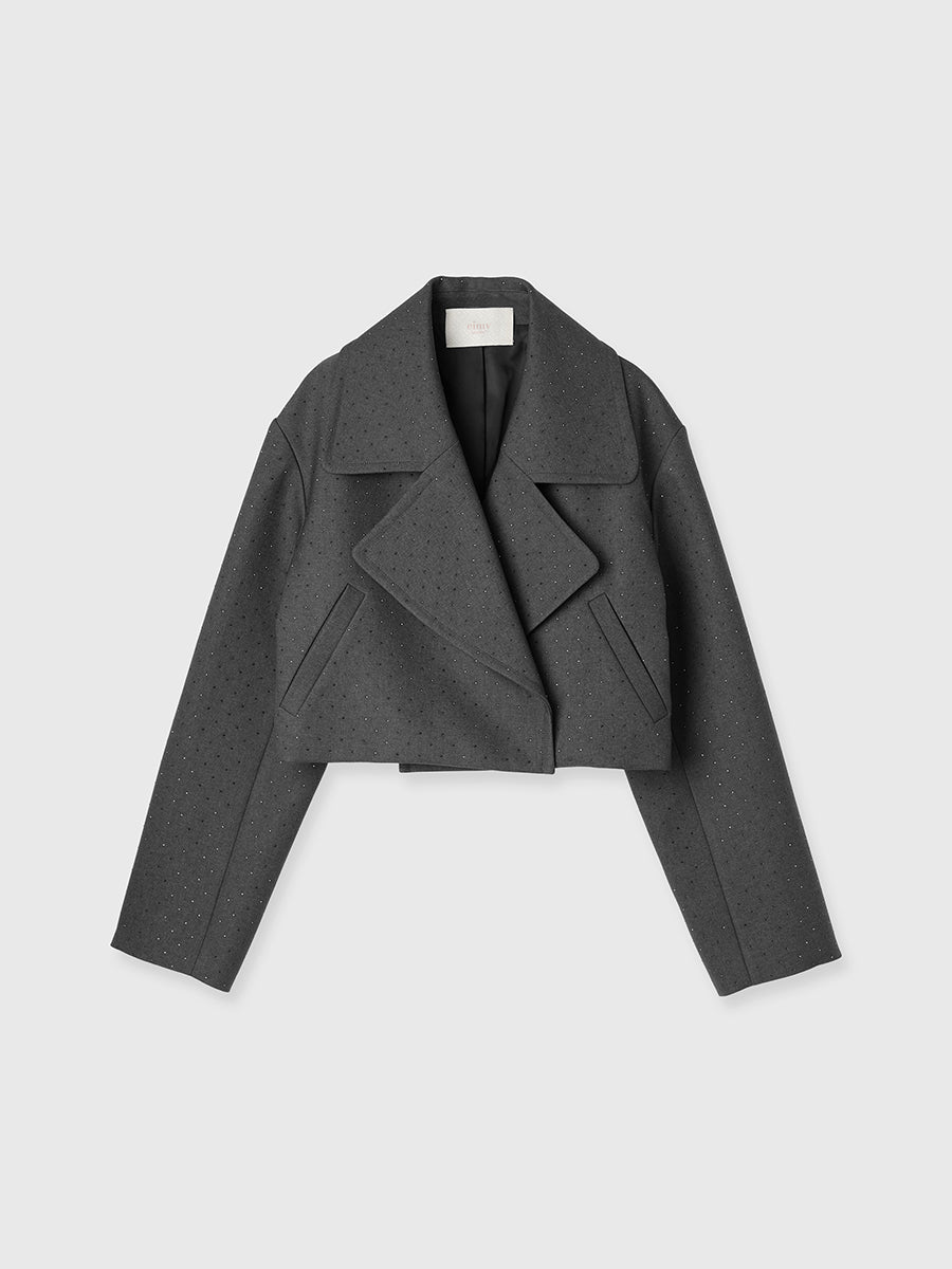 ビジュートリムジャケット