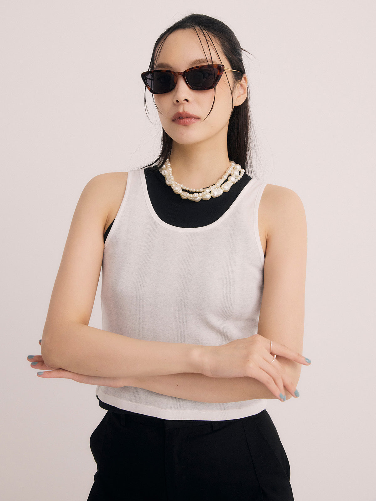 Mii出品 miller レイヤードタンクトップ