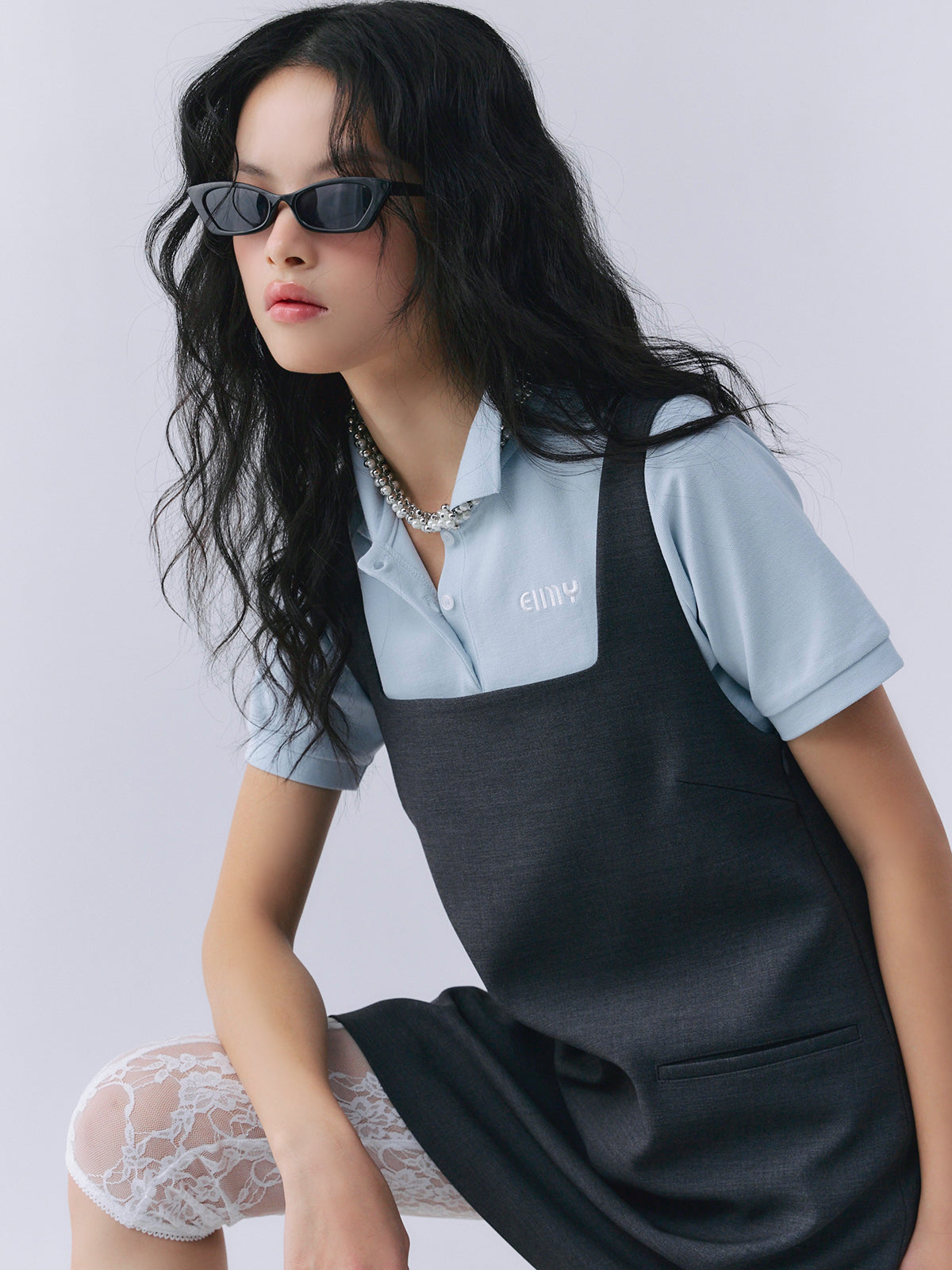 ボックスミニワンピース