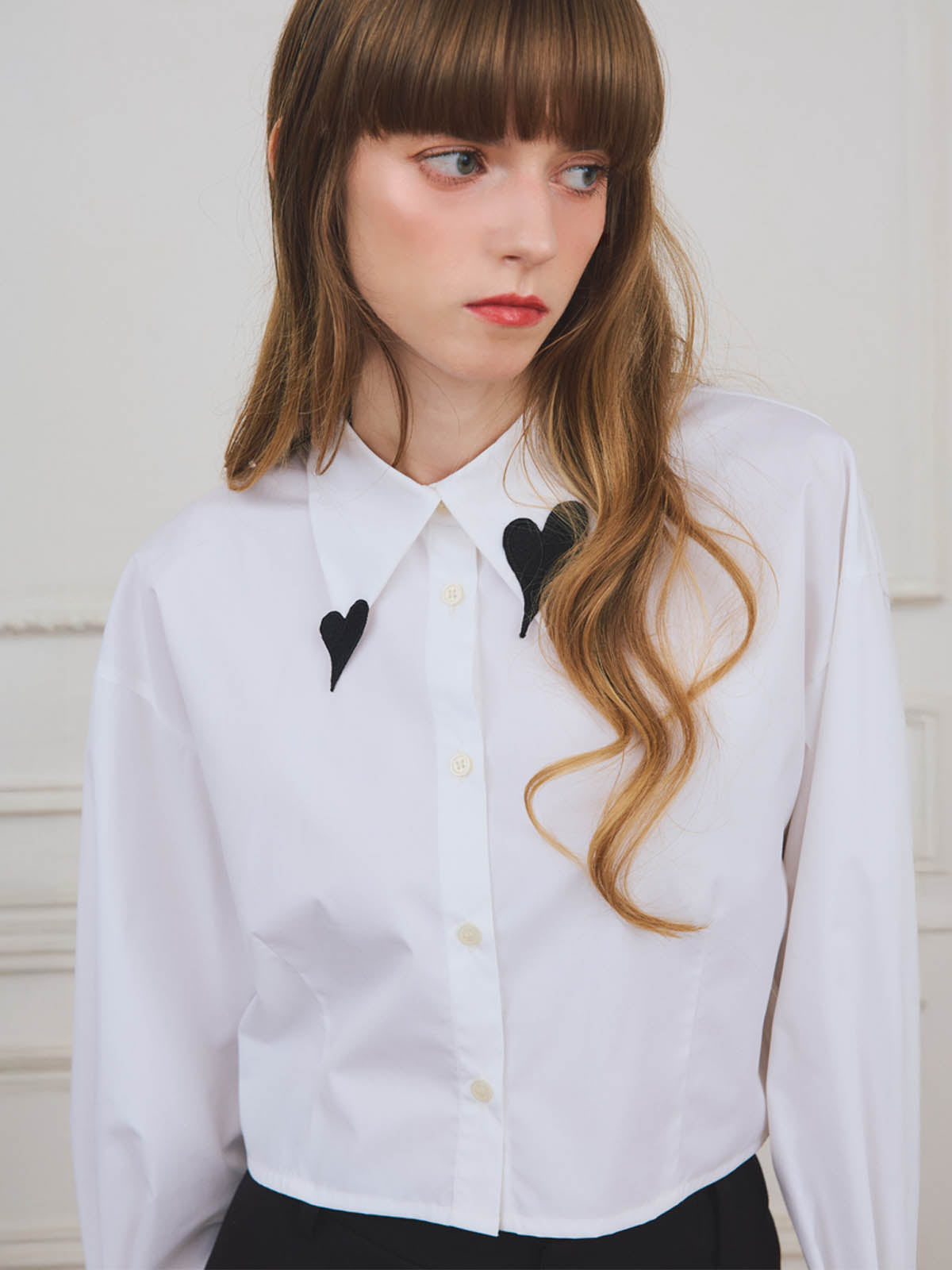 【PRE ORDER】ハートモチーフシャツ