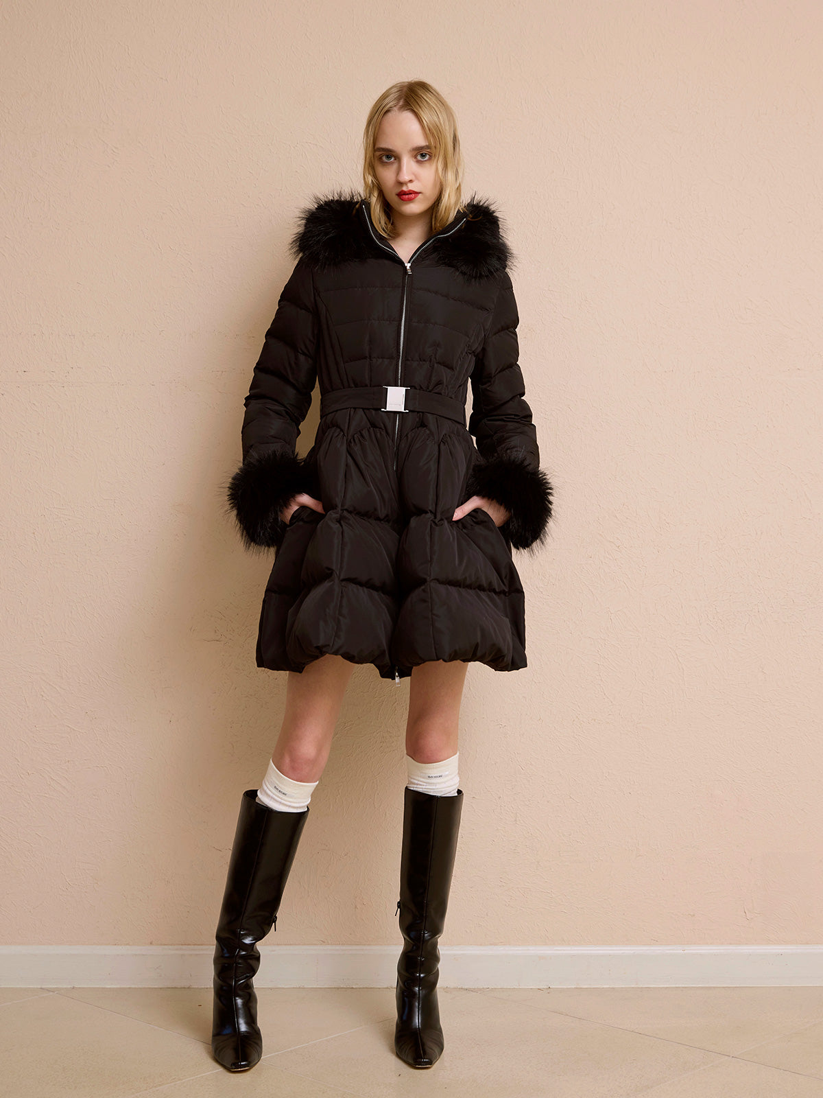 eimy ダウン エイミーイストワール EIMY ISTOIRE EIMY DOWN DRESS 2024 （WHITE