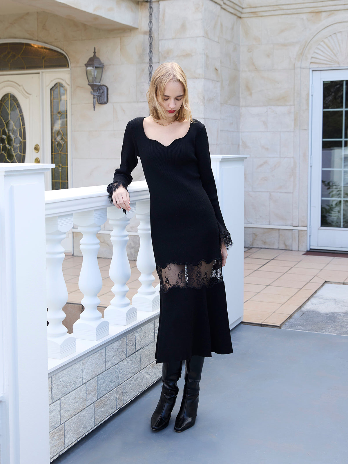 完売⭐︎eimy istoire フリルトリムジャケットワンピース エイミー