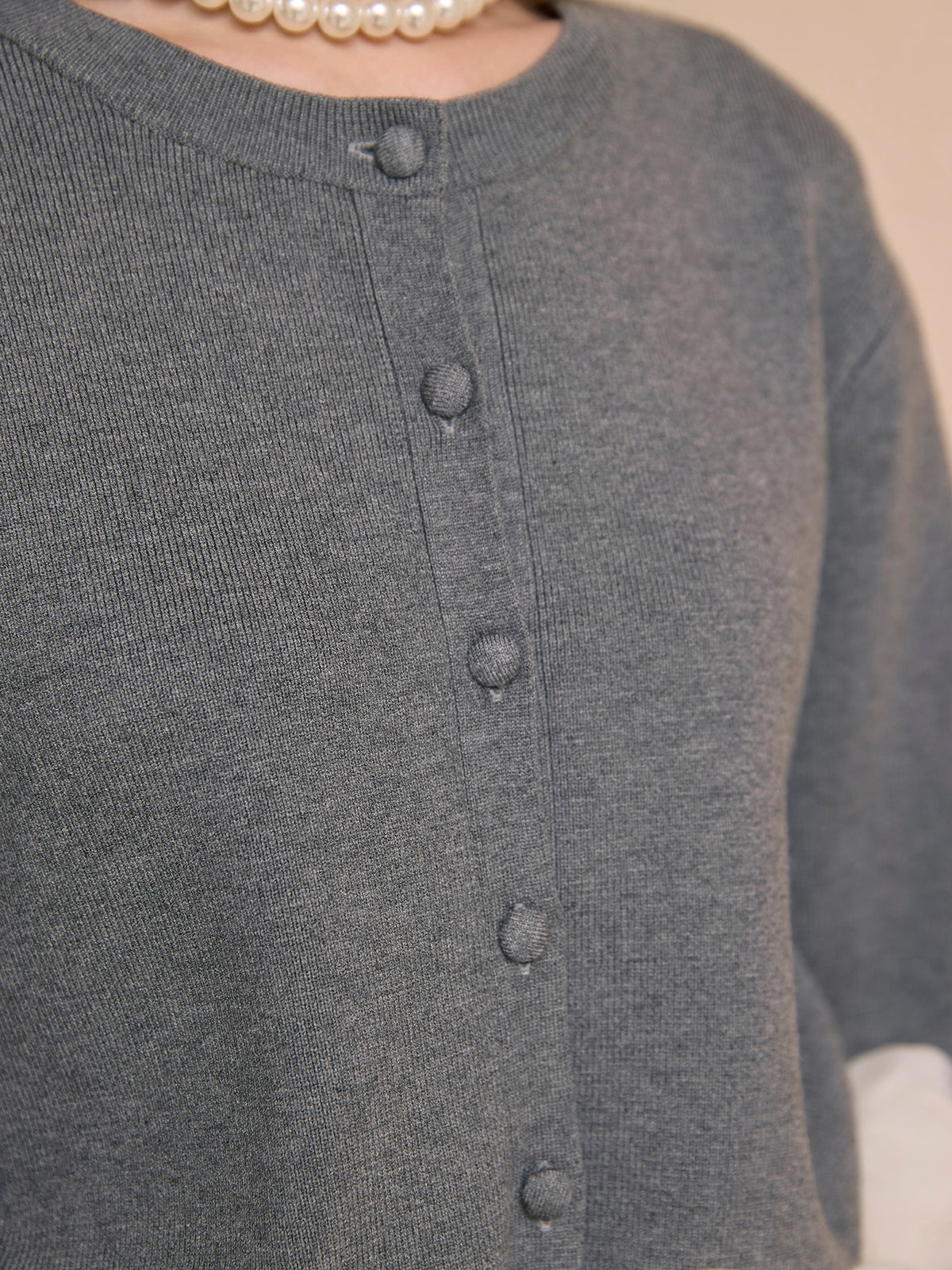 チュールぺプラムニット