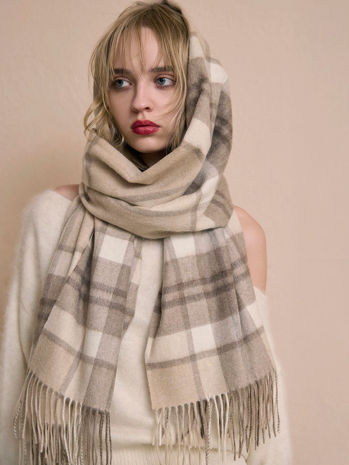 カシミヤストール