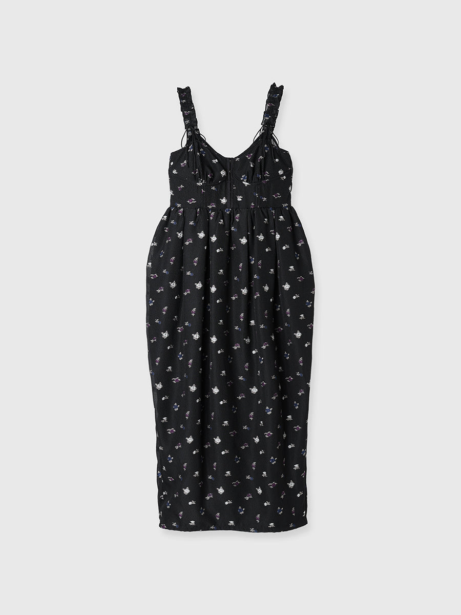 フラワージャガードワンピース