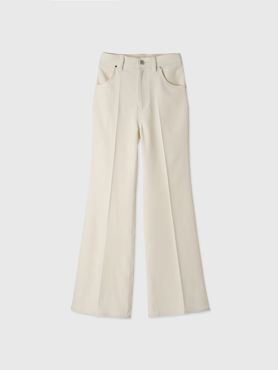 美脚フレアパンツ