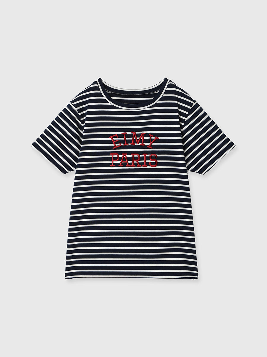 eimy Tシャツ EIMY PARISボーダーTシャツ