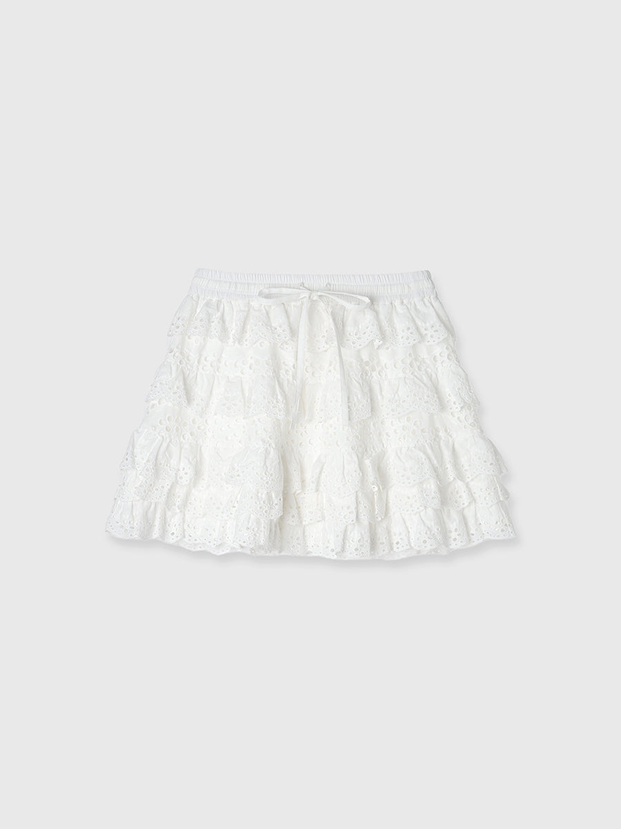 ティアードミニスカート