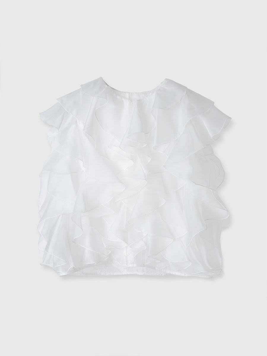 ボリュームブラウス