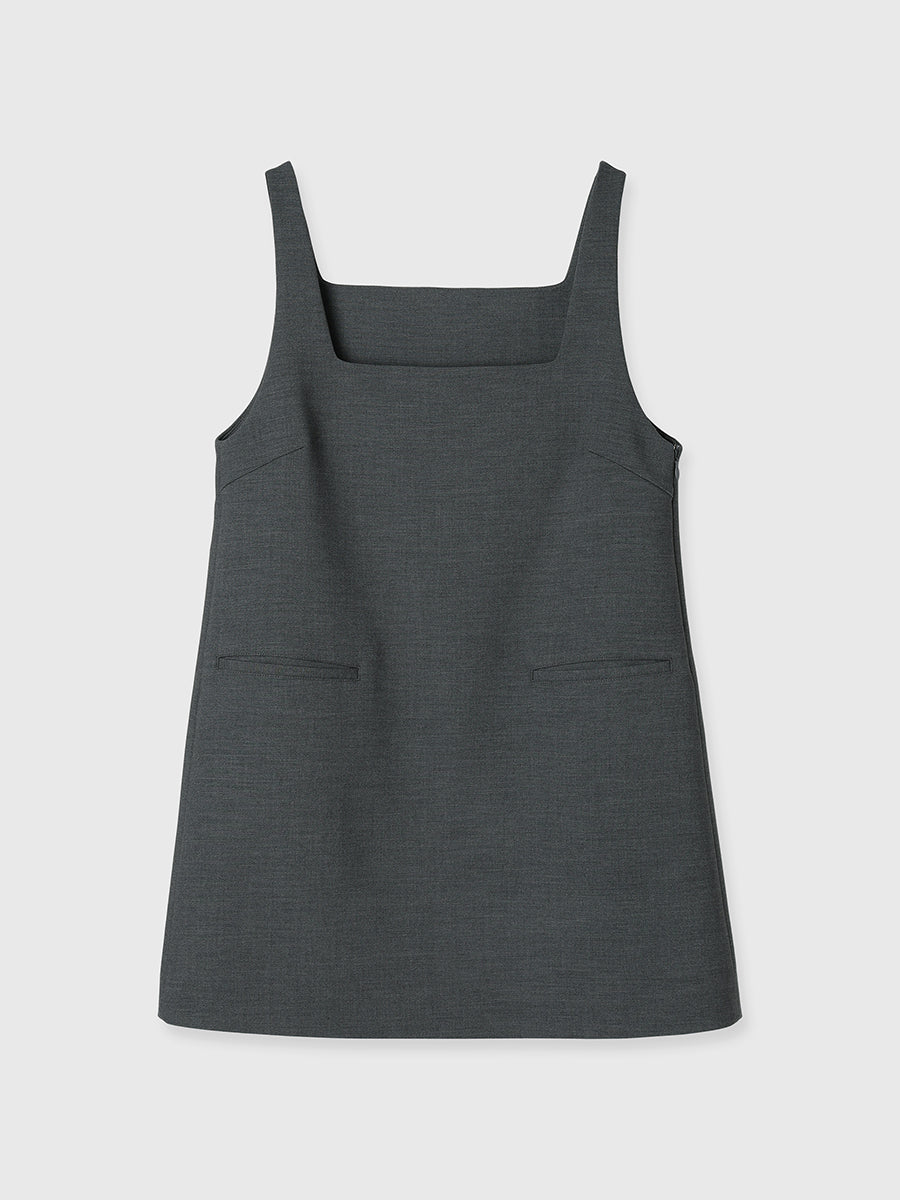 ボックスミニワンピース