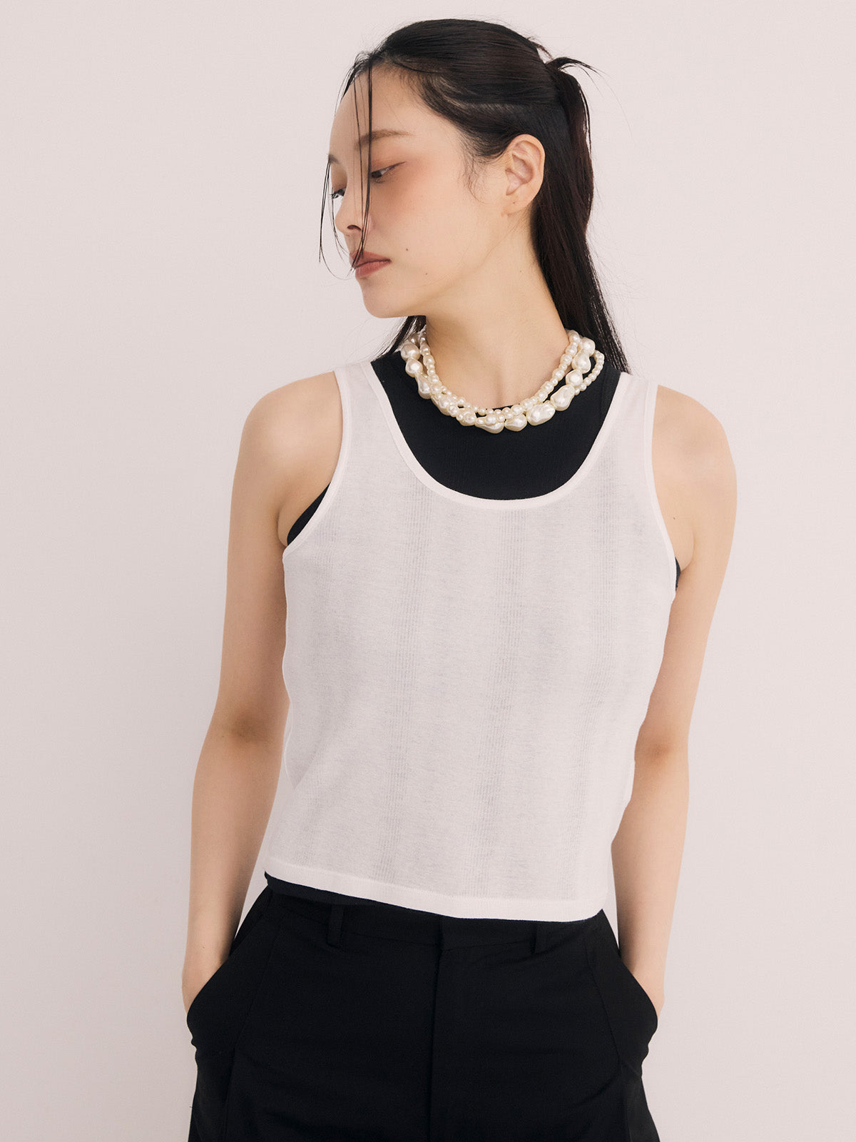 miller レイヤードタンクトップ