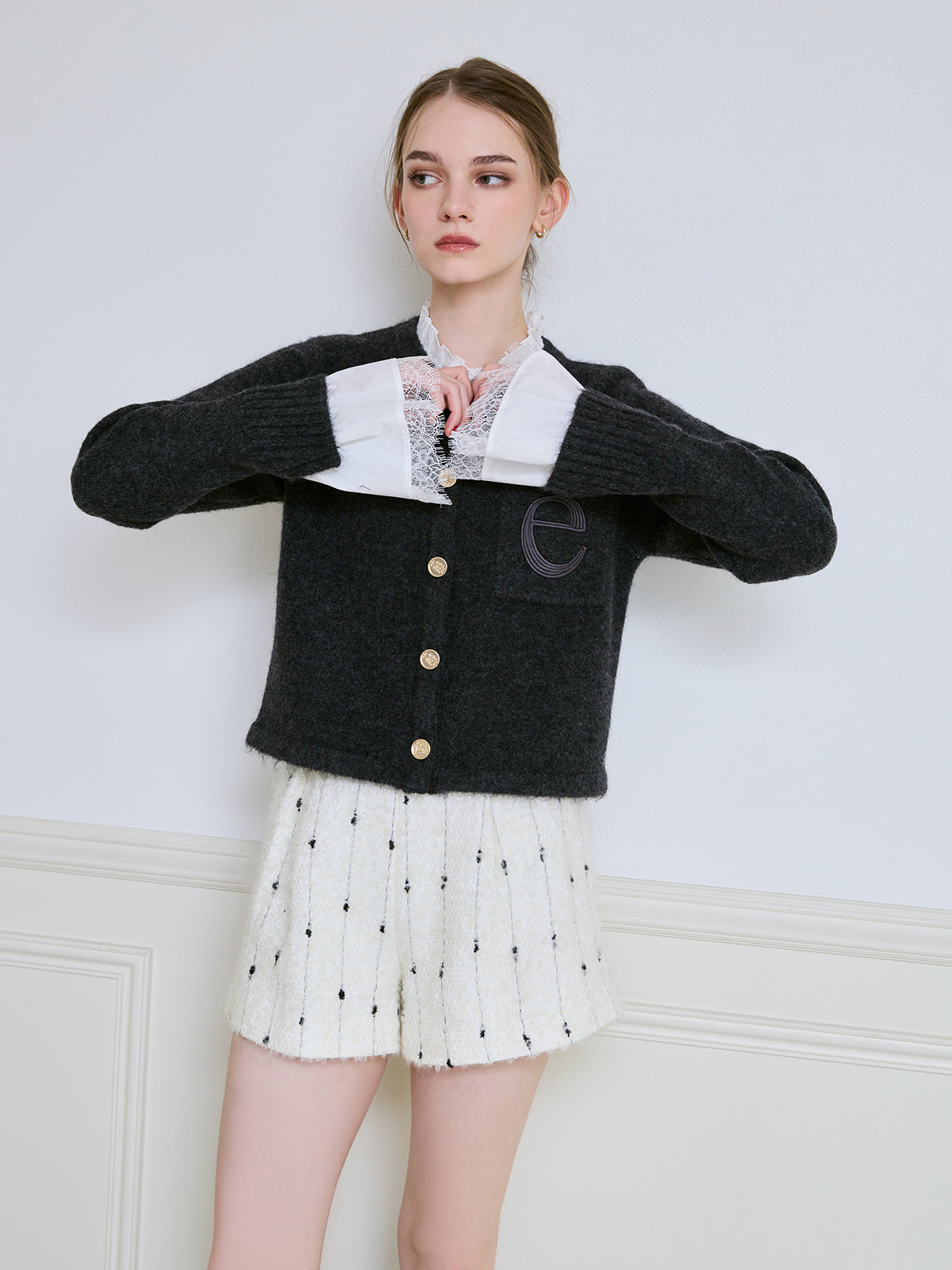 キャンディーツイードショートパンツ