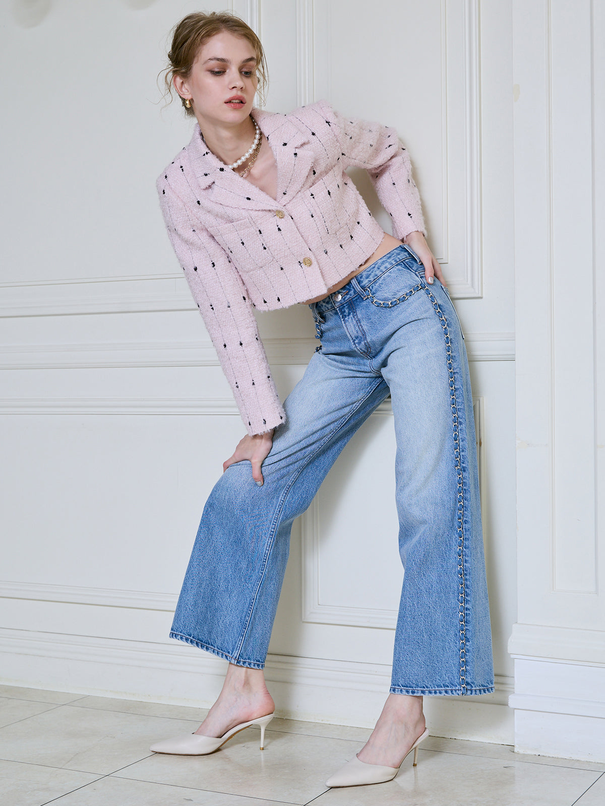 キャンディーツイードショートジャケット