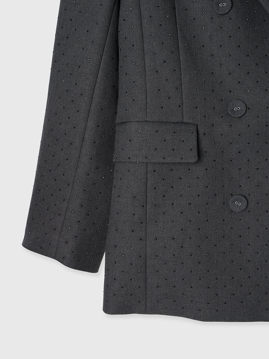 ビジュートリムテーラードジャケット