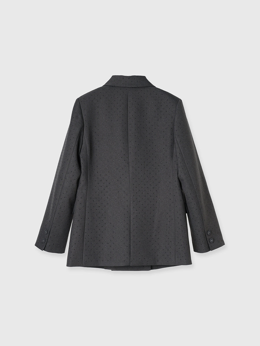 ビジュートリムテーラードジャケット