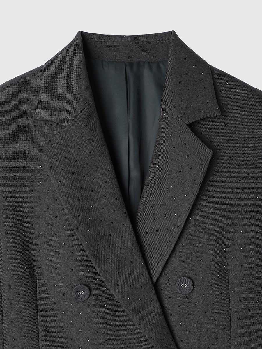 ビジュートリムテーラードジャケット