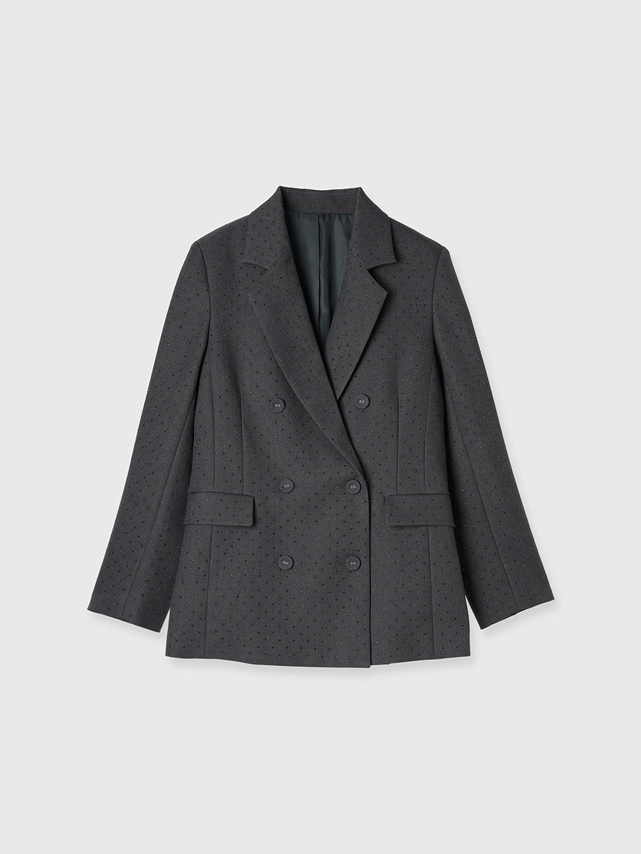 ビジュートリムテーラードジャケット