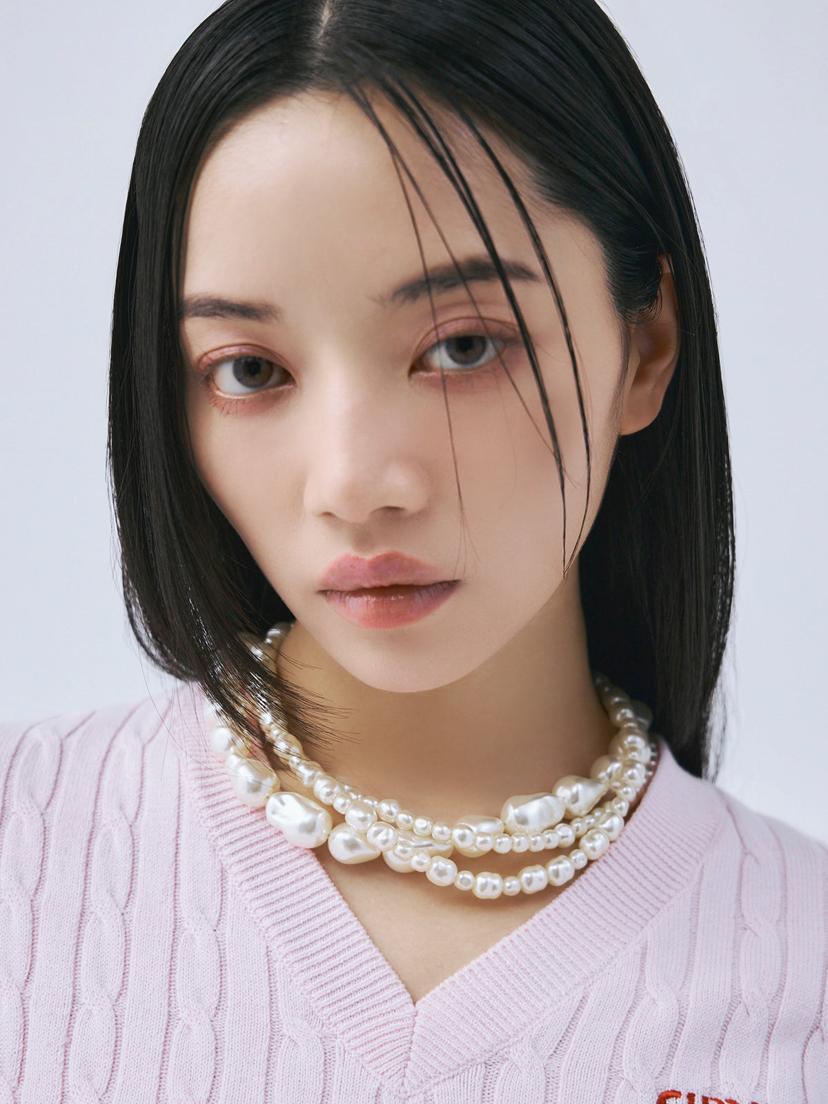 3wayレイヤリングパールネックレス