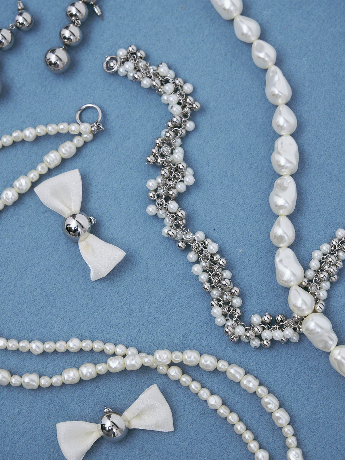 パールシャワーネックレス