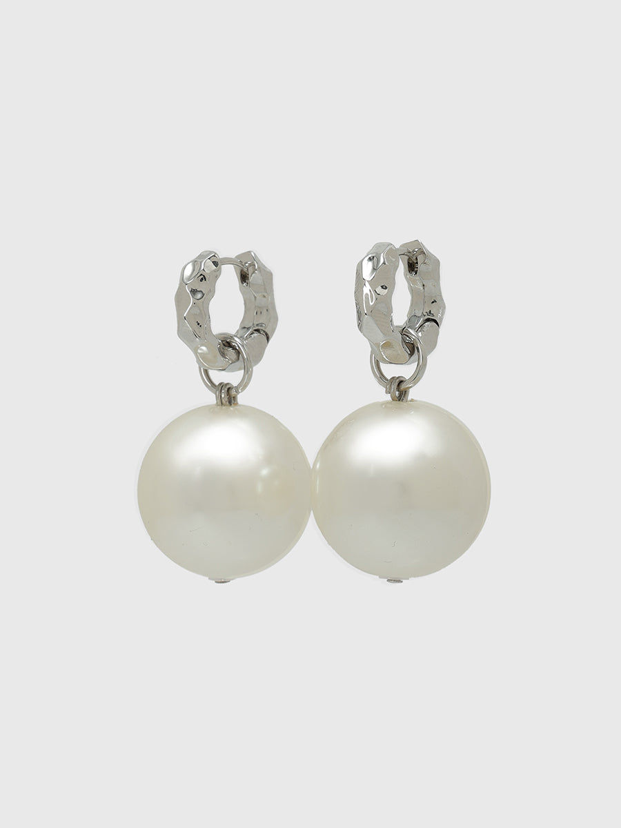 2way ビッグパールピアス