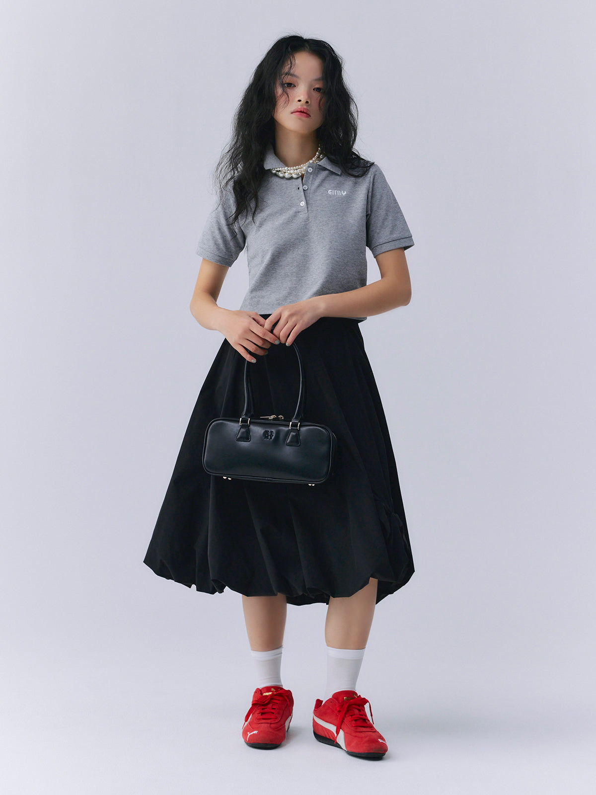 EIMYロゴボストンバッグ