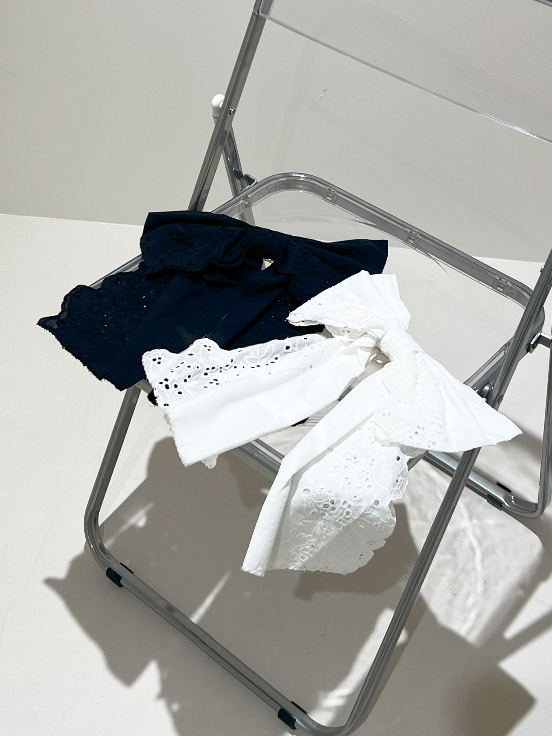 エンブロイダリーリボンバレッタ