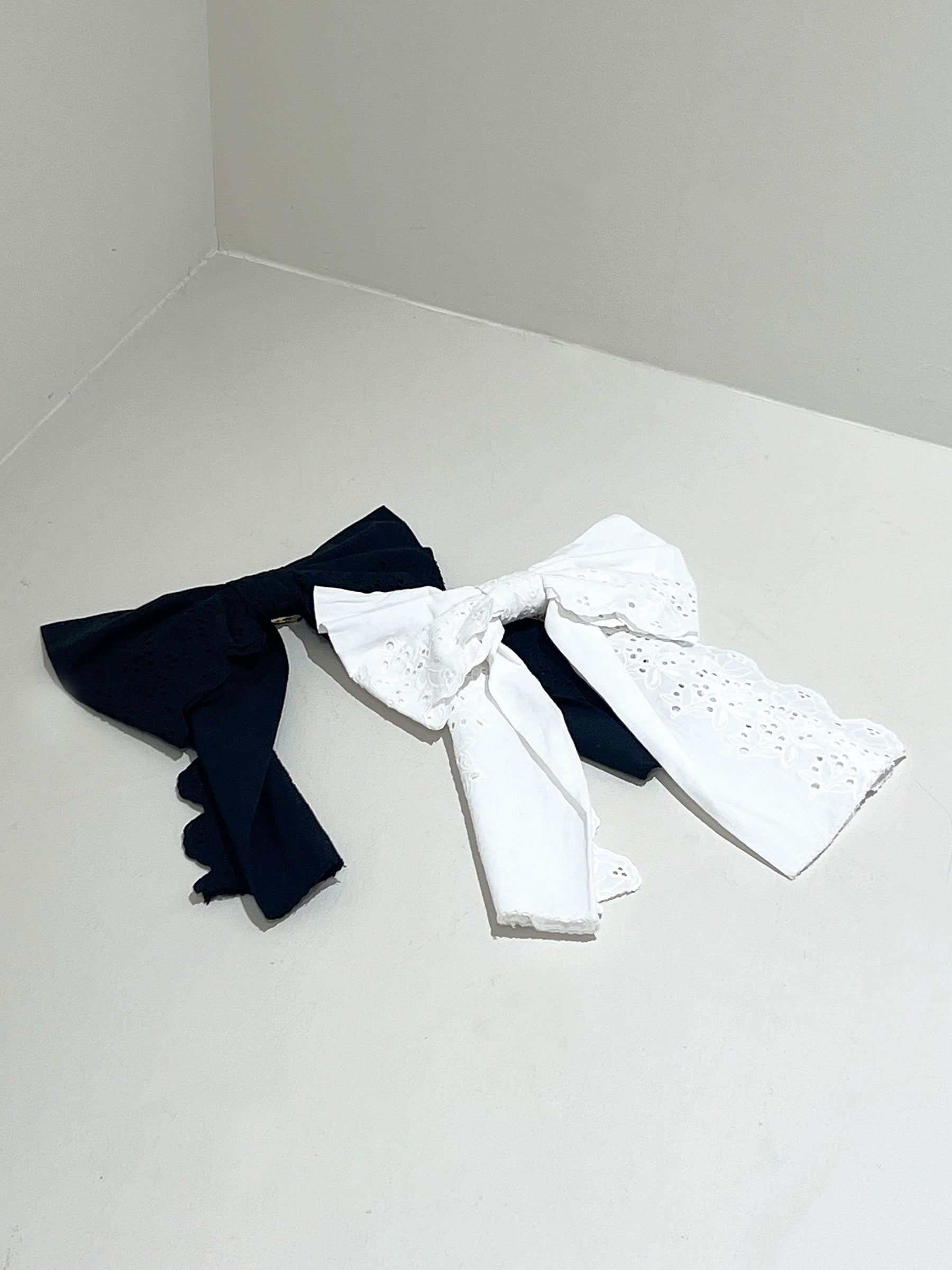 エンブロイダリーリボンバレッタ