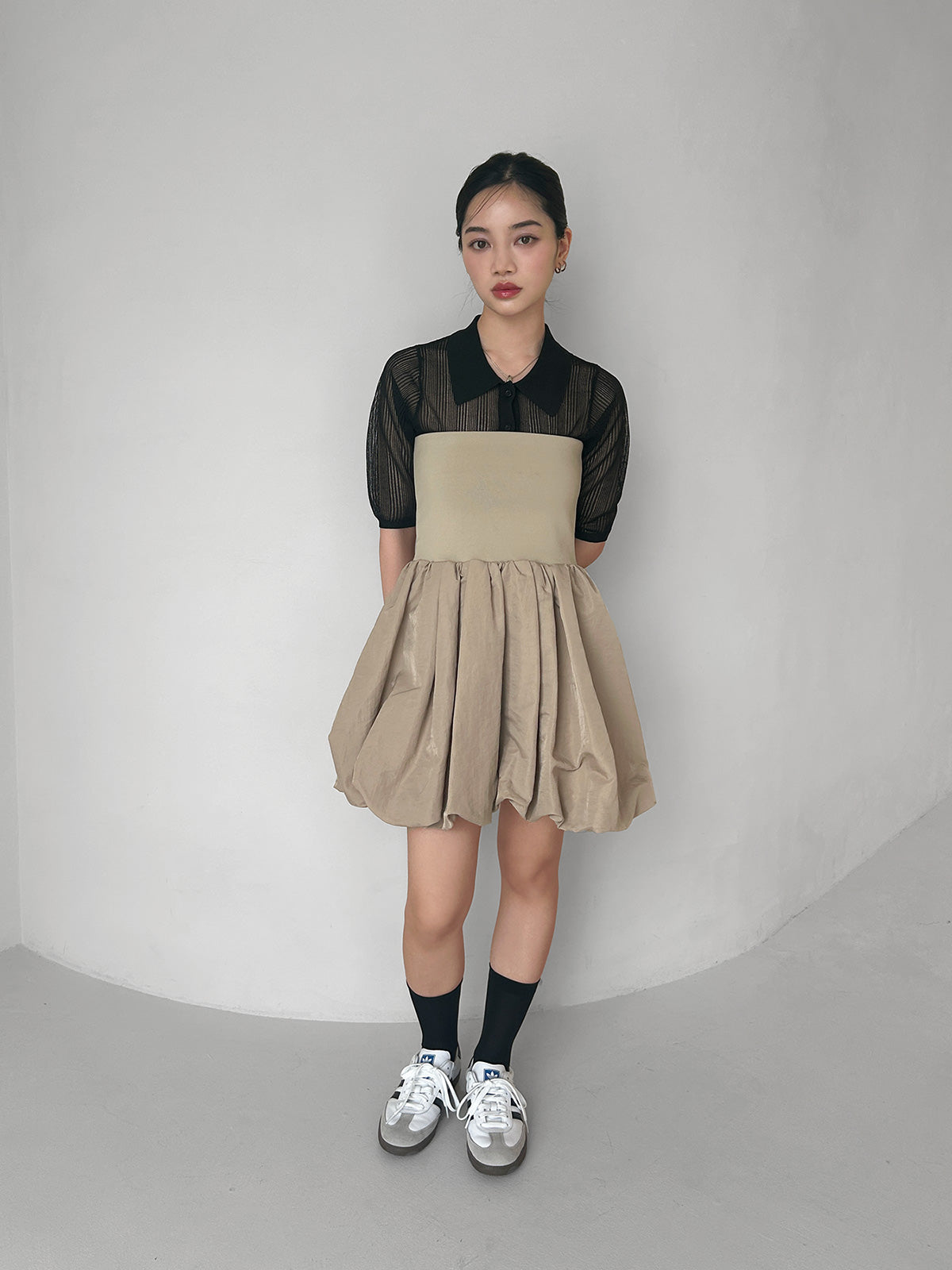 バルーンシルエットセットアップ