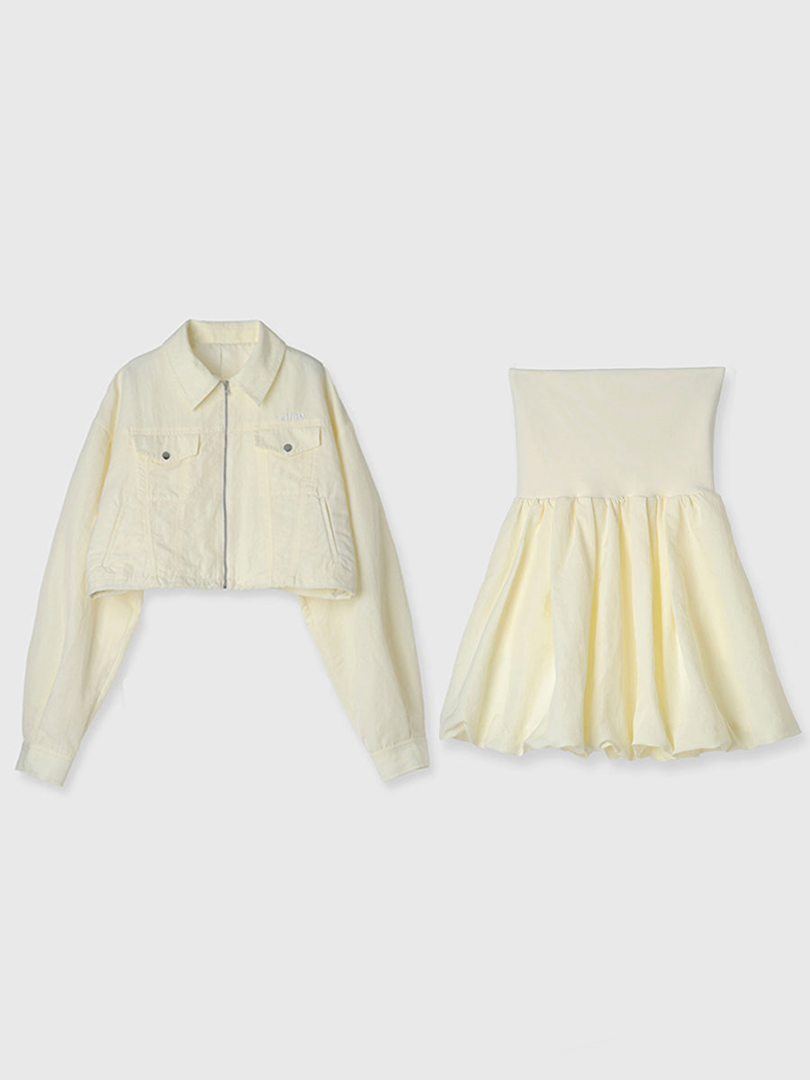 バルーンシルエットセットアップ