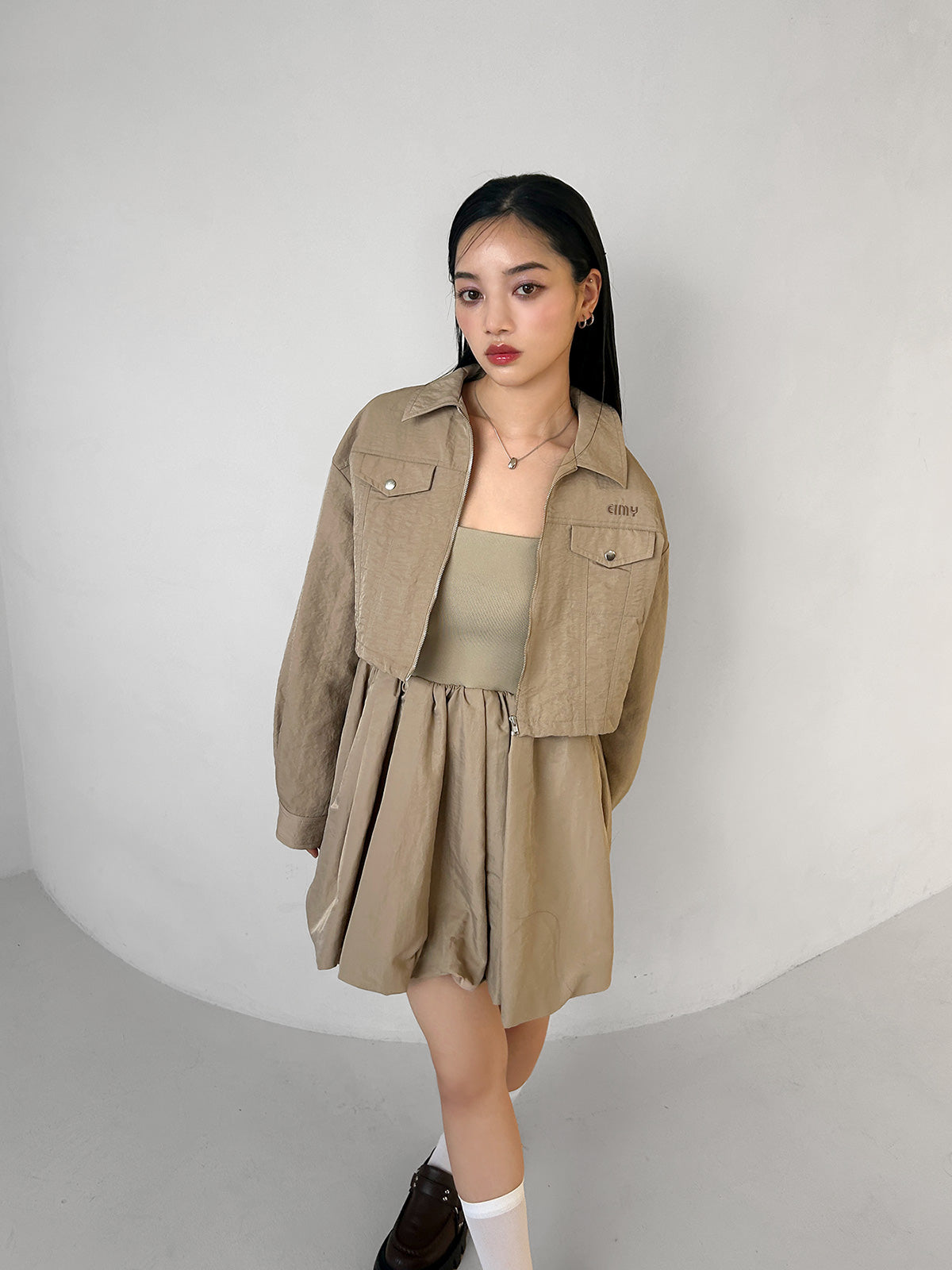 バルーンシルエットセットアップ