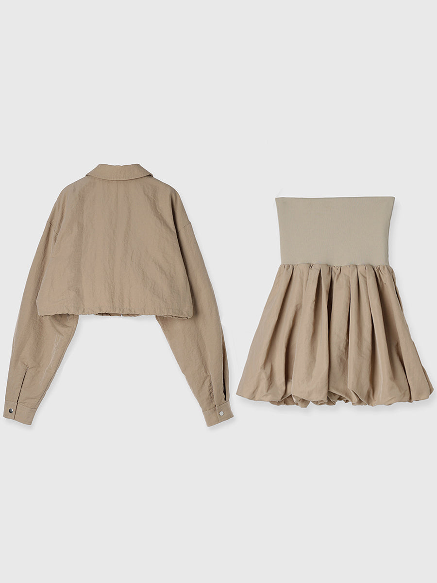 バルーンシルエットセットアップ