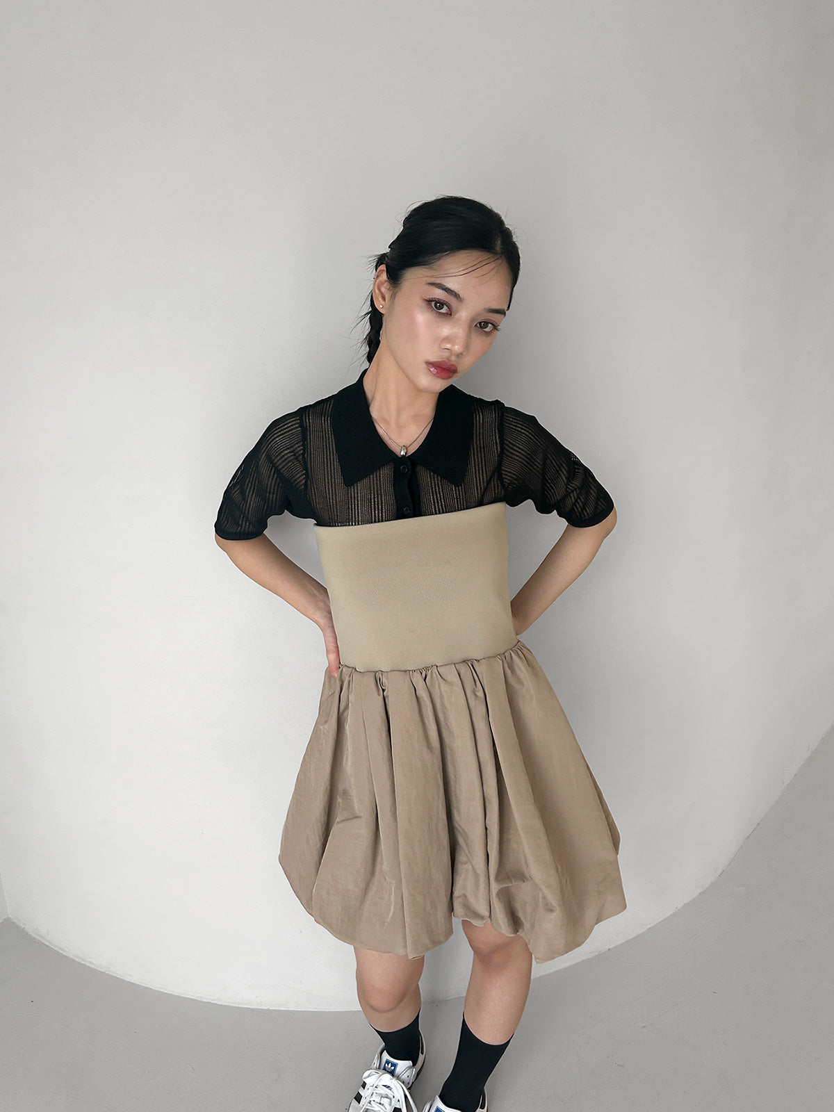 バルーンシルエットセットアップ