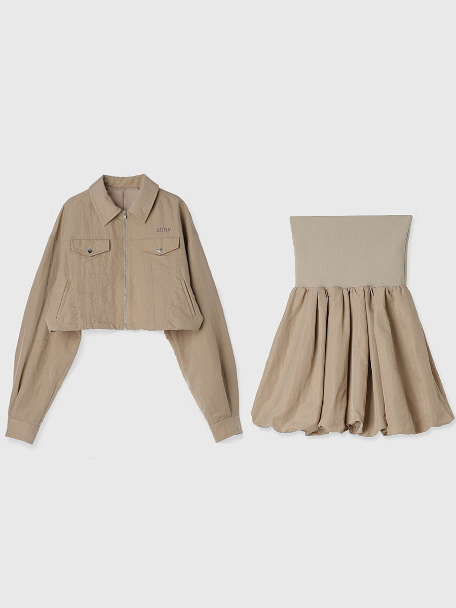 バルーンシルエットセットアップ