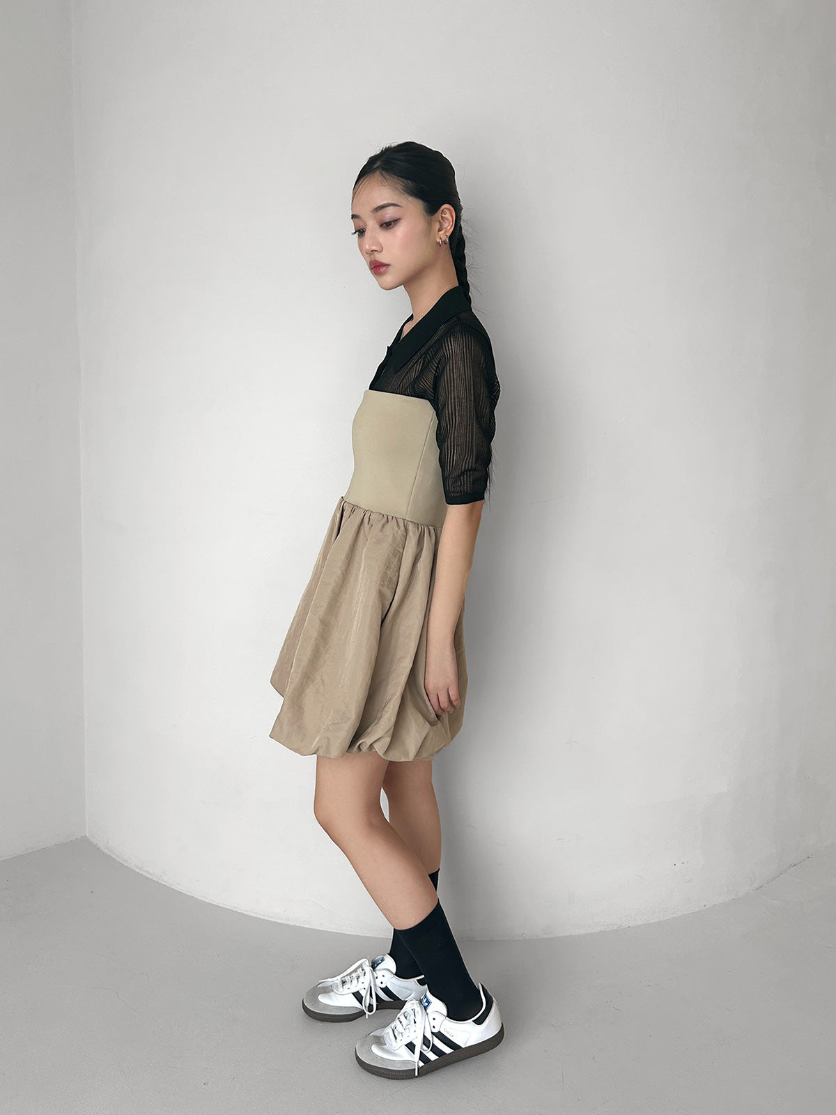 バルーンシルエットセットアップ