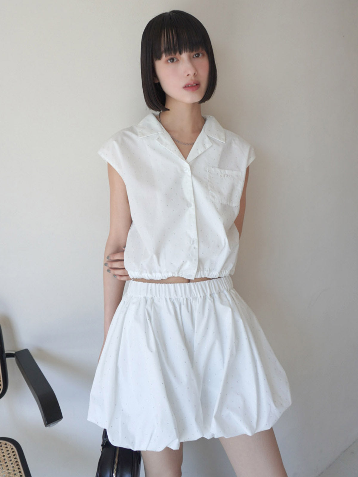 ビジュートリムシャツSET UP