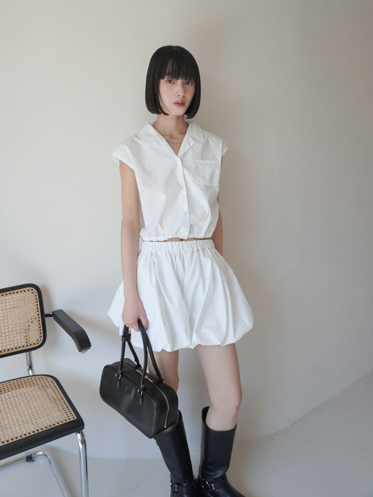 ビジュートリムシャツSET UP