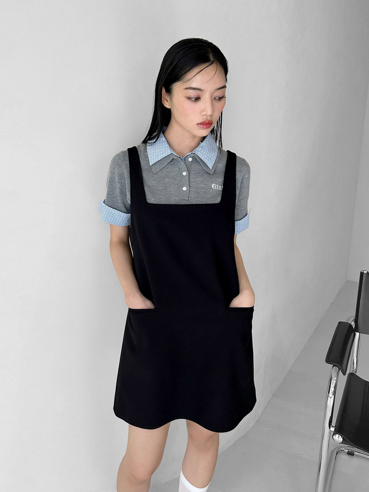 ボックスミニワンピース