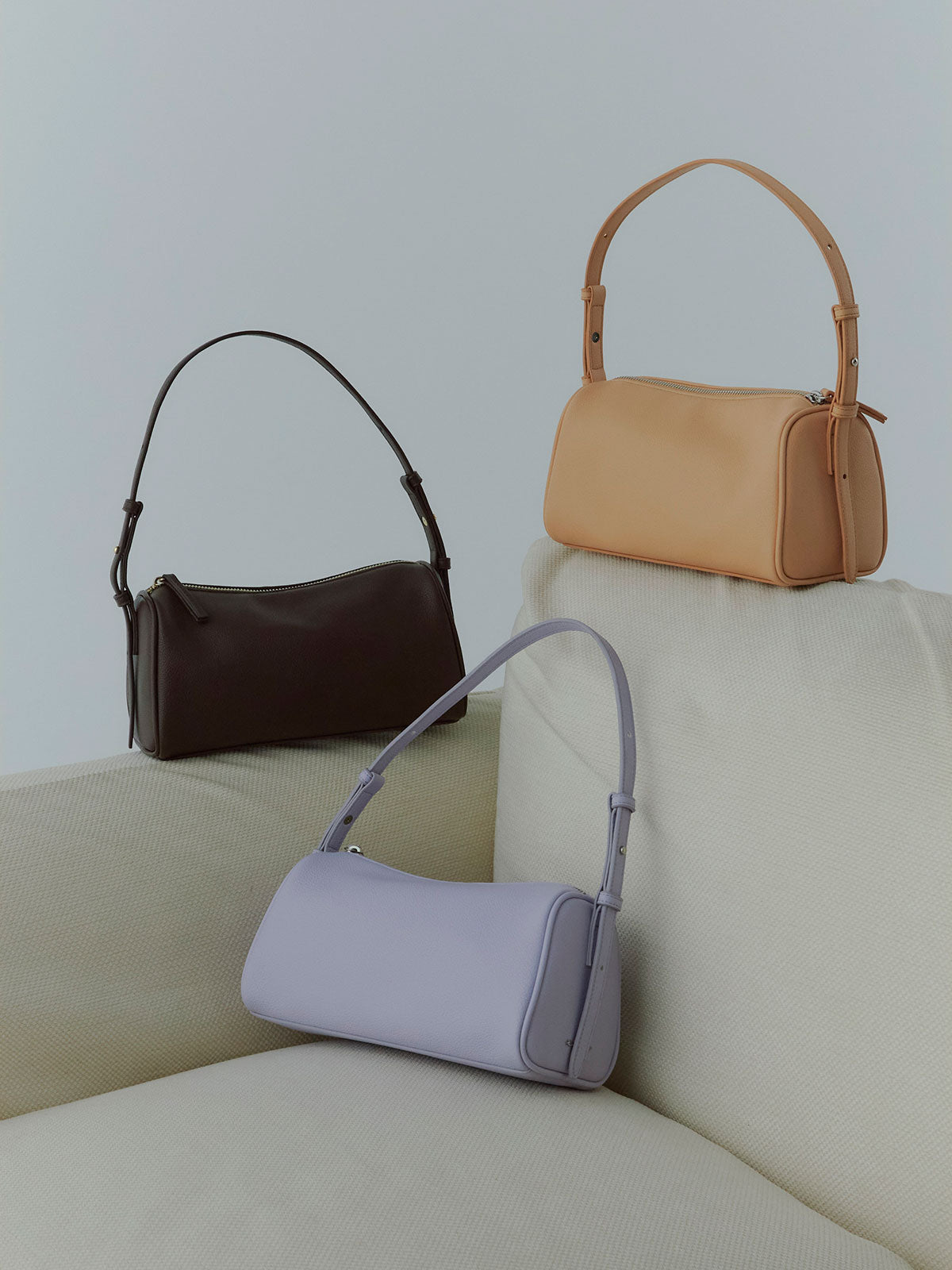 スクエアナローハンドルバッグ