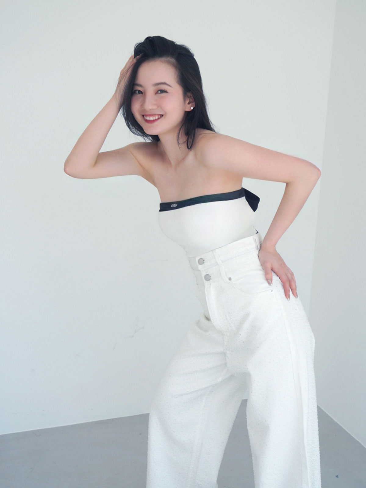 バックリボンワンピース