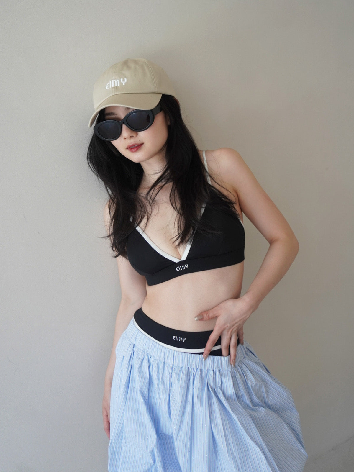 eimy istoire ハイウエストビキニ EIMY ISTOIRE エイミーイストワール eimy istoire Amanda flower frill