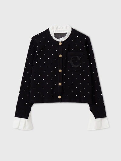 【Best Seller】ATTACHED COLLAR CARDIGAN