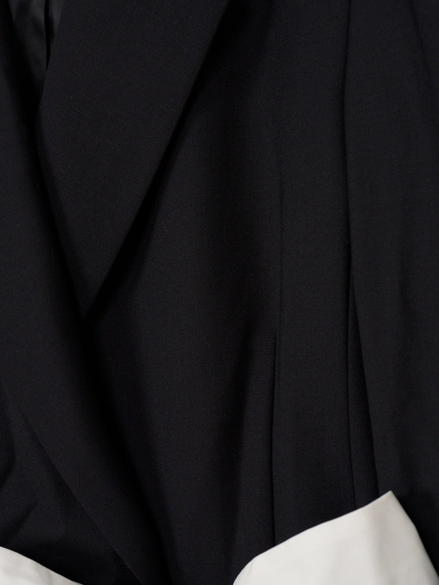 リボンベルトテーラードジャケット