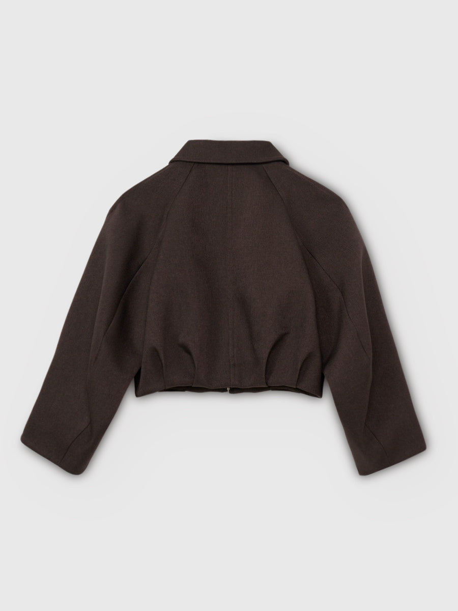 ボンディングステンカラーブルゾン