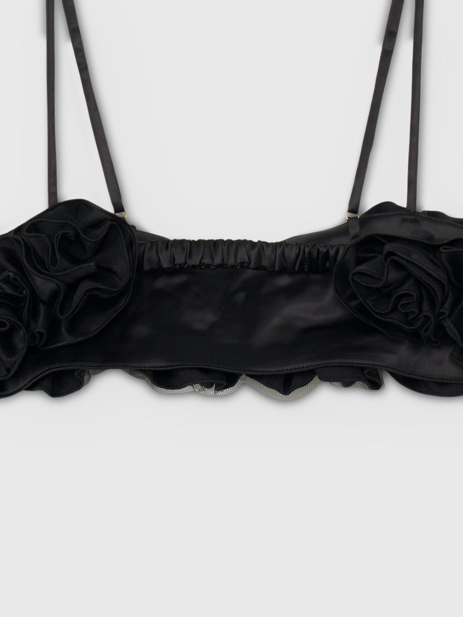 フラワーボリュームビスチェ